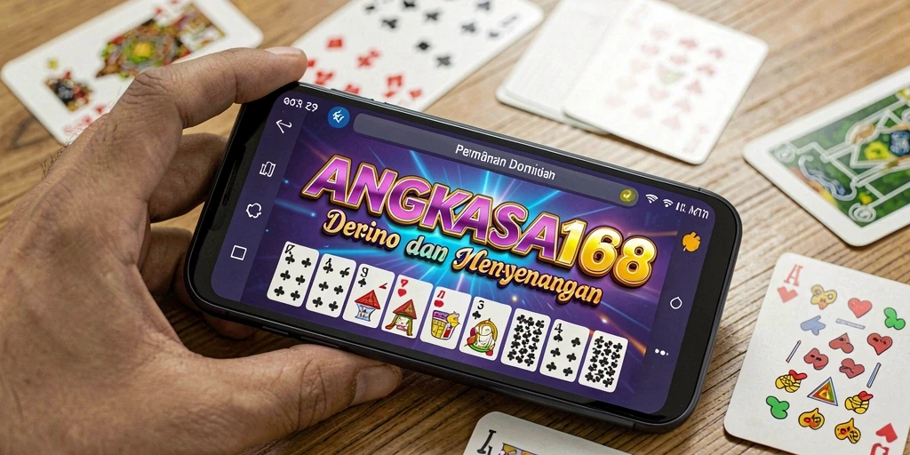 Tampilan menarik dari gameplay seru ANGKASA168 di Domino.