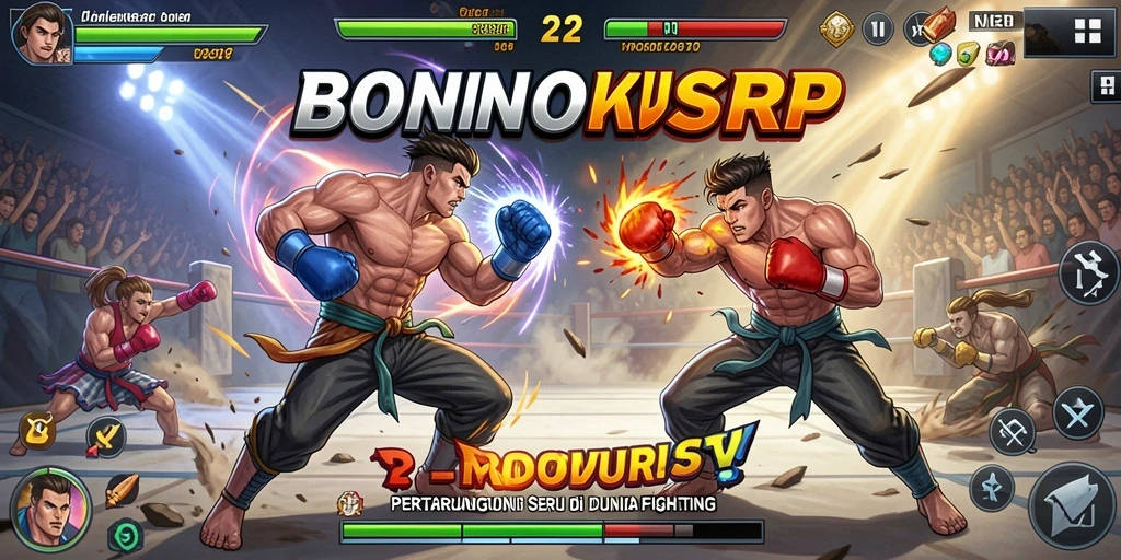 Tampilan menarik dari gameplay BONUSRP dengan aksi pertarungan yang intens.