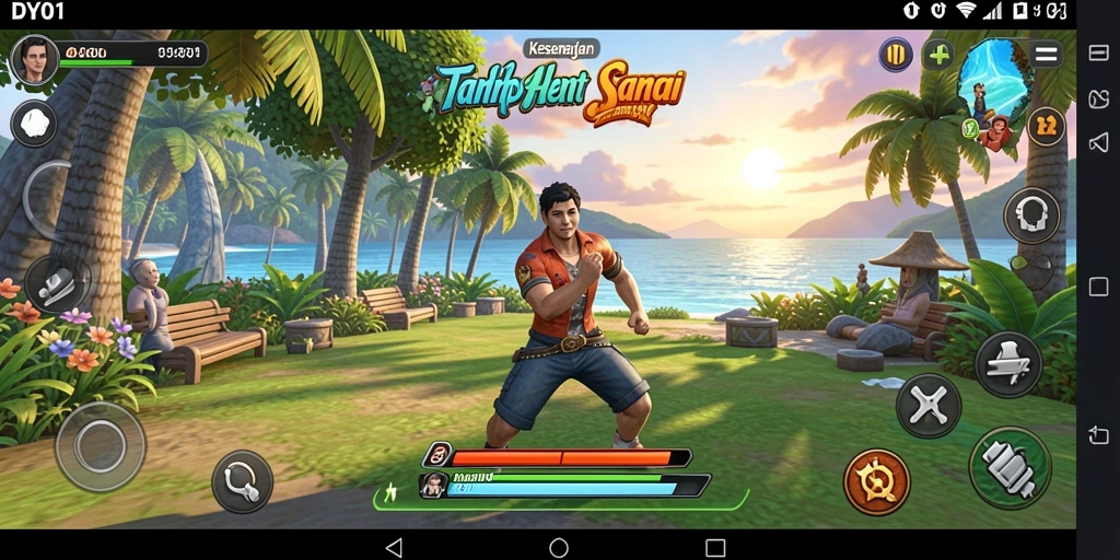 Tampilan gameplay DY01 yang menawan dan seru saat dimainkan.
