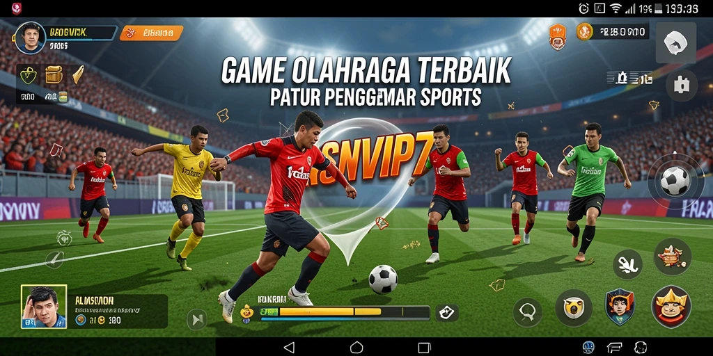 Gameplay RSNVIP7 yang seru dan penuh aksi dalam olahraga.