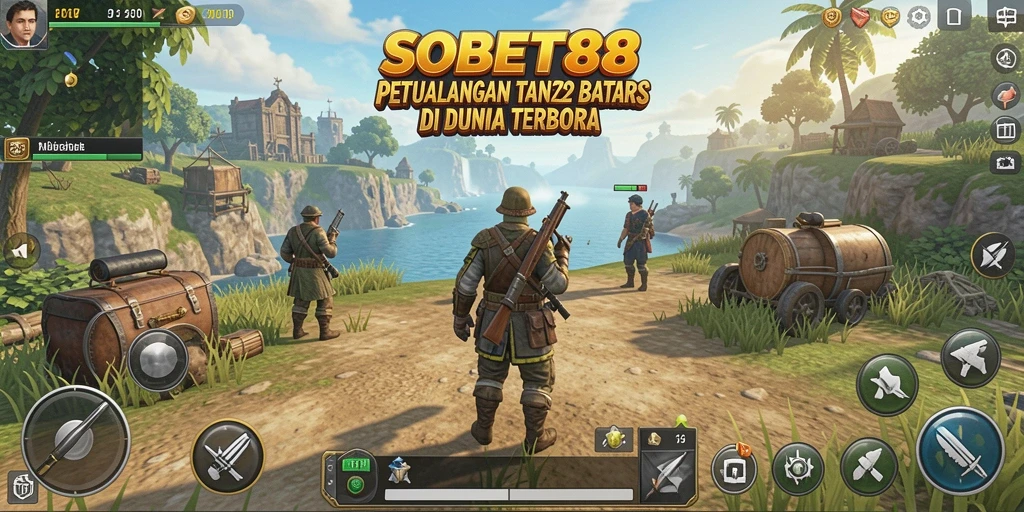 Tampilan gameplay SOBET88 yang menakjubkan dalam dunia Open World.